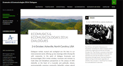 Desktop Screenshot of ecomusicologies.org